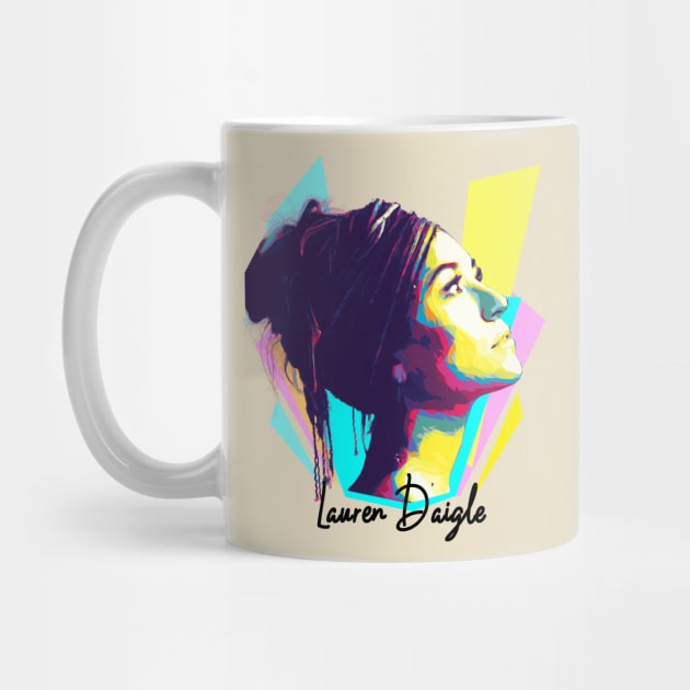 Lauren Daigle Wpap Pop Art Design by Piomio